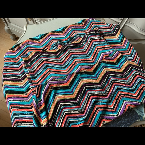 LulaRoe Azure Multicolored Skirt, Size XS - Picture 2 of 5